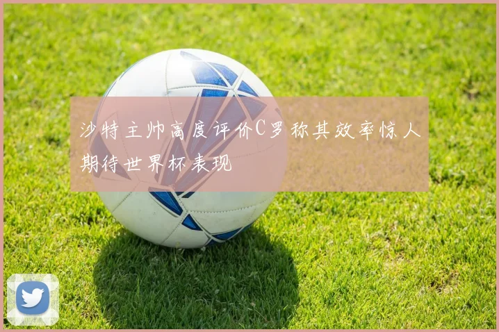 沙特主帅高度评价C罗称其效率惊人期待世界杯表现