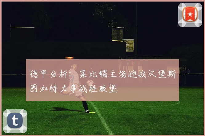德甲分析：莱比锡主场迎战汉堡斯图加特力争战胜狼堡